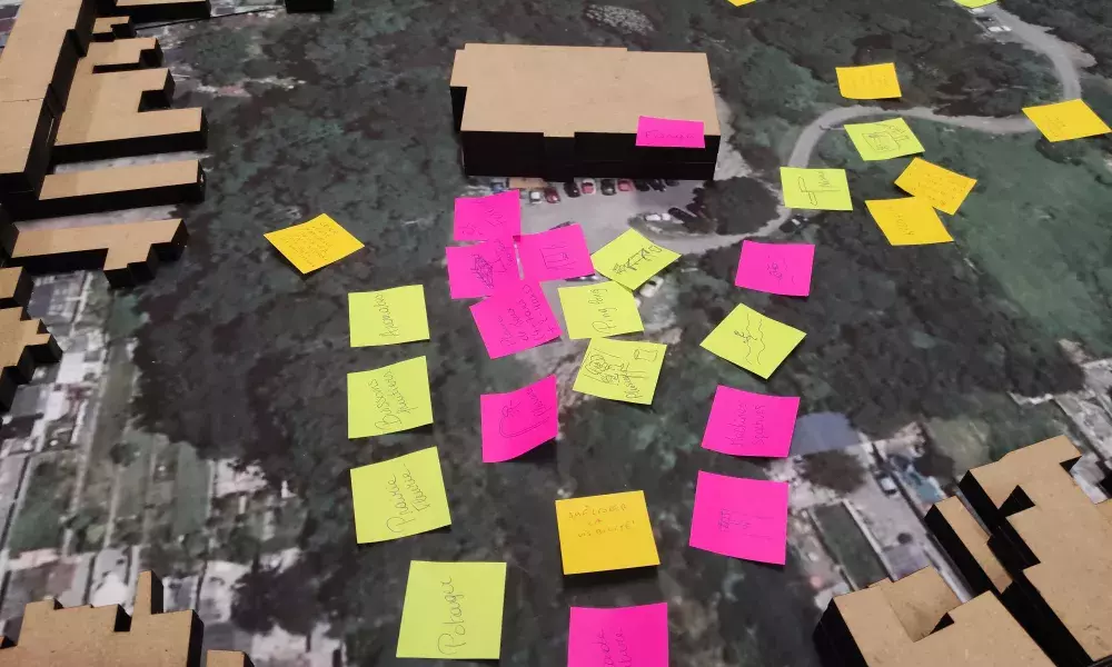 A co-design workshop Seraing - A Place to Be-Come project