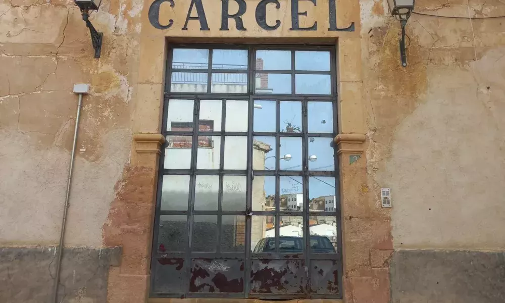 Entrance to the old prison of Lorca