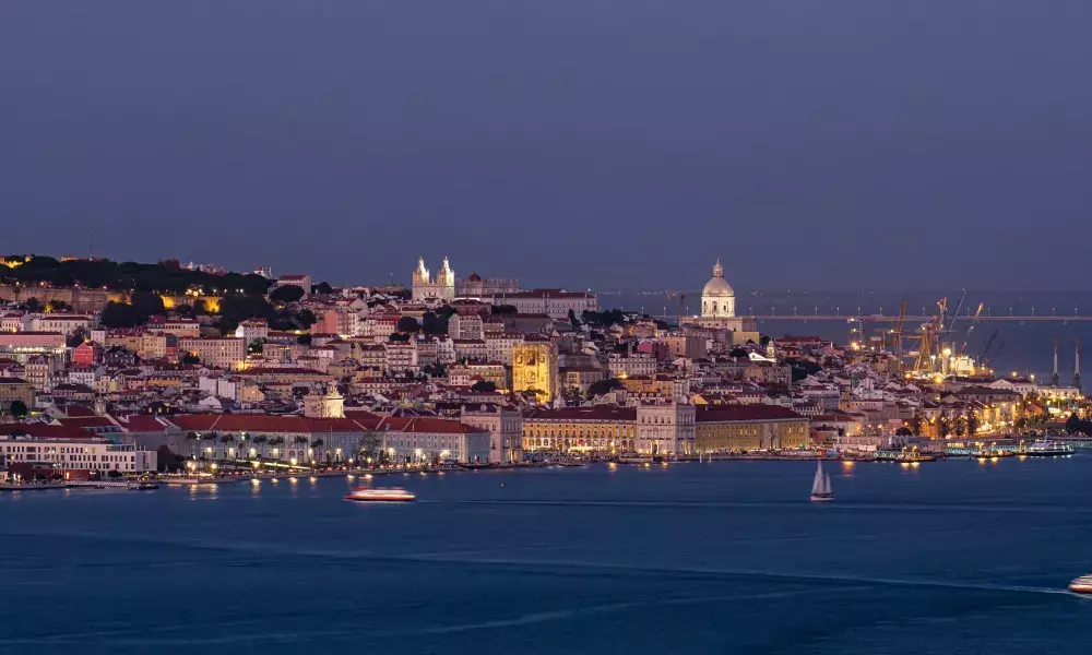 Panoramic of Lisbon