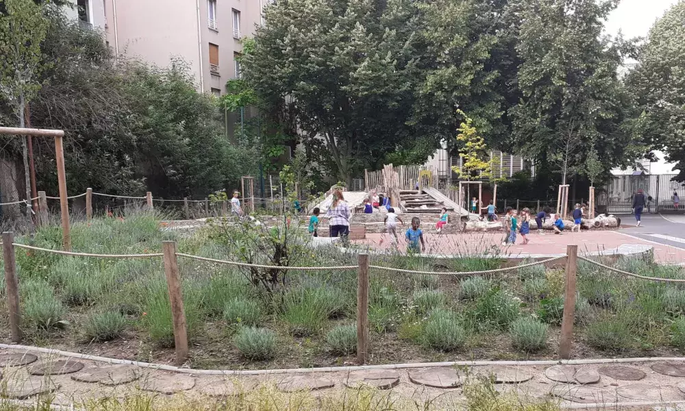 Tandou Kindergarten Schoolyard, City of Paris 