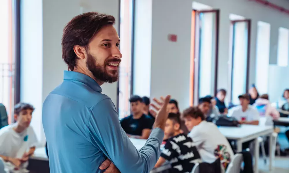 photo credit POLIMI deputy mayor Balboni at a workshop