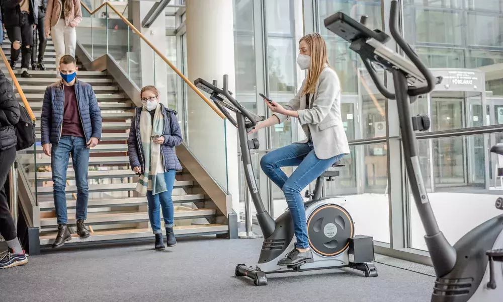 Charging bikes