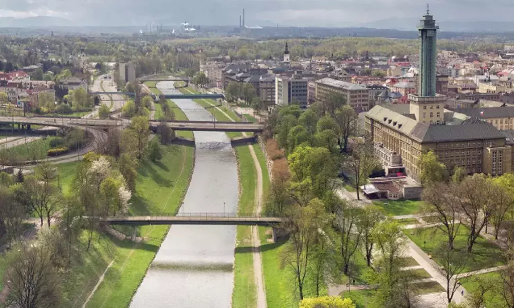 View of Ostrava Ostrava pano