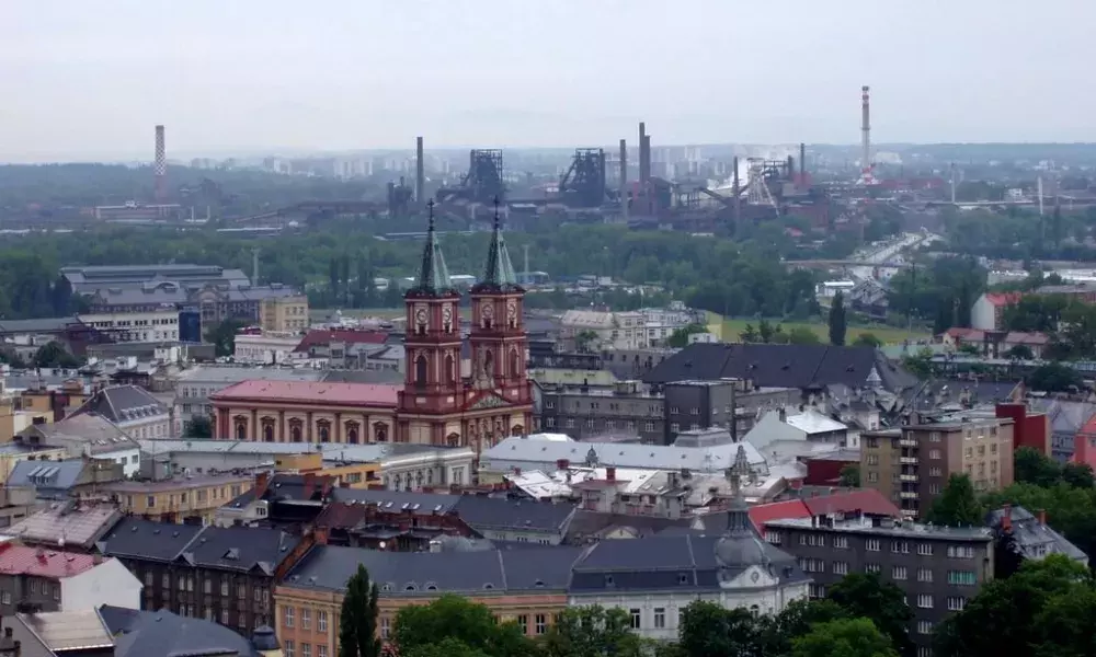 Image: SPŠCHG Ostrava Wikimedia Commons Ostrava view
