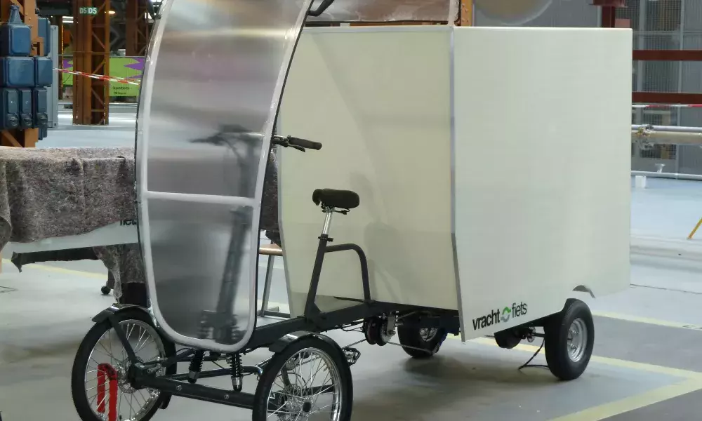 Social enterprise cargo bike production RDM Campus Rotterdam Cargo bikes today