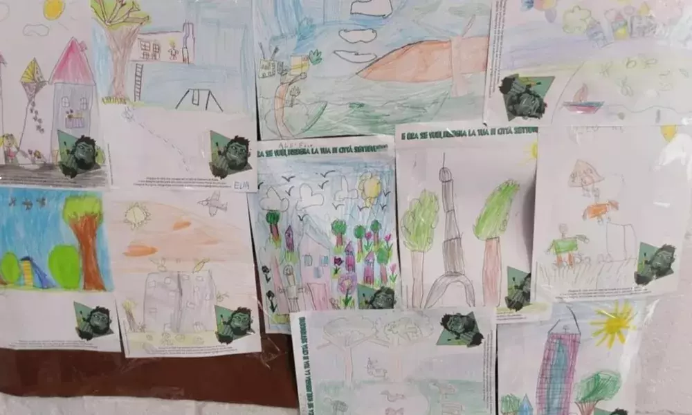 Children's workshop within the PUJ project. Photo PUJ project