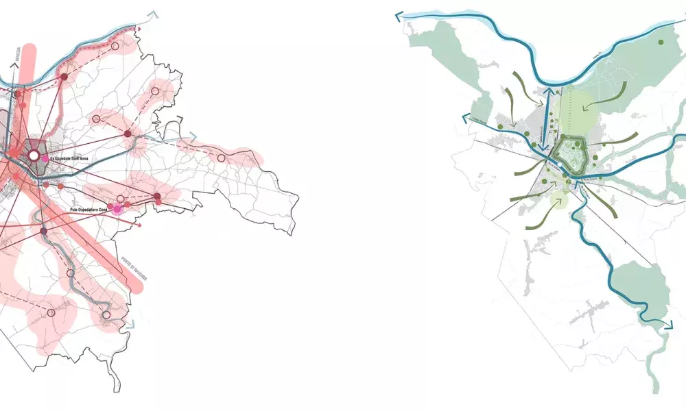 maps from general urban plan