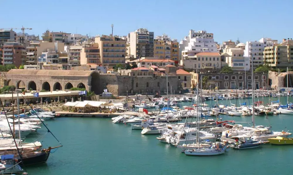 Heraklion port