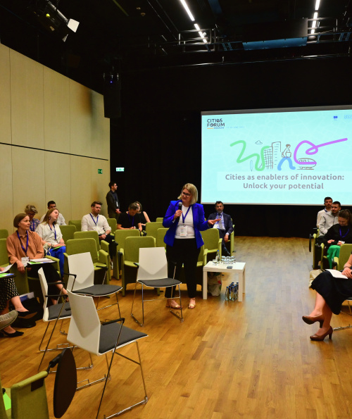 Cities as enablers of innovation session