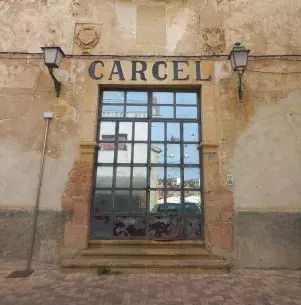 Entrance to the old prison of Lorca