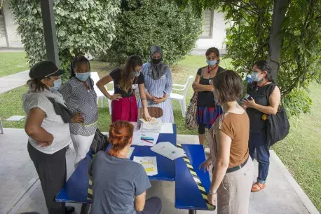 Bergamo, Urban Poverty, planning and co-designing with the children, co-housing