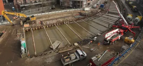 construction of the GreenQuays