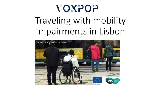 Traveling with mobility impairments in Lisbon