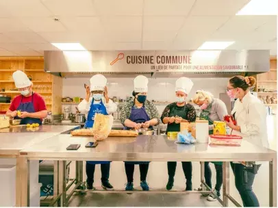 Cooking workshop © Cuisine Commune de Chaud Bouillon ! - J. Quispe Leuridan