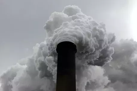 Smoking chimney