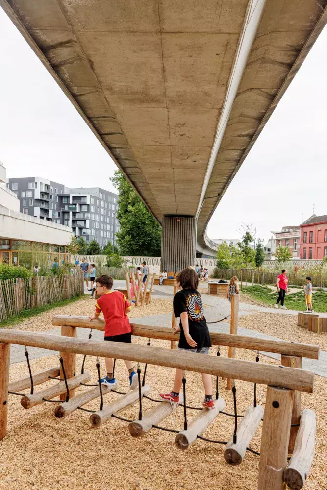 School Ariane Capon, in Lille, open for the general public© Ville de Lille