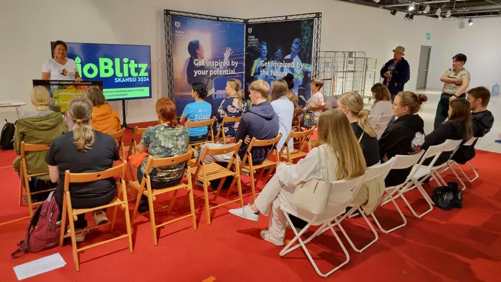 Opening worshop of the BioBlitz in Turku