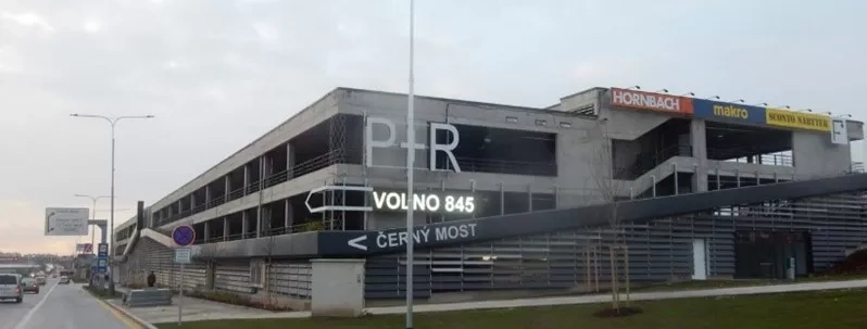 P+R Černá most after