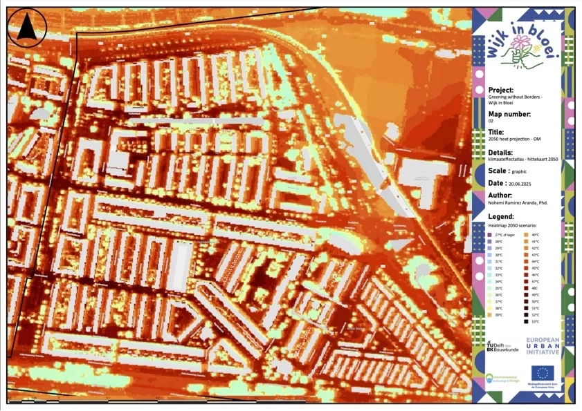 2050 Heatmap of Oud Mathenesse