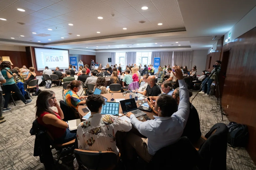 Kick-off meeting of the S+T+ARTS Aqua Motion residencies, 1–2 October 2025, at Terceira Island, Azores, Portugal. Source: https://www.facebook.com/photo/?fbid=1277720357723539&set=pcb.1277725234389718