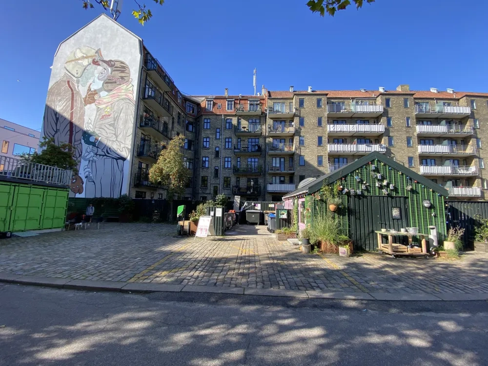 Local recycling stations in Copenhagen, visited by COIMBRA ST LLM partners on 23 September 2025