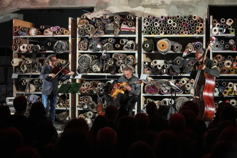 Jazz concert at Lanificio Luigi Ricceri at the occasion of the EPIC Opening Site Visit - Credits: Marco Badiani