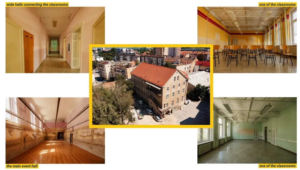 Images of Kajuhov dom before renovation began