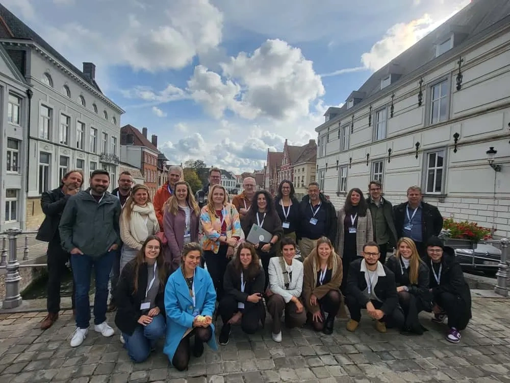 The Blue4Green team with the transfer cities and EUI representatives in October 2025.