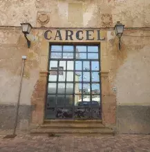 Entrance to the old prison of Lorca