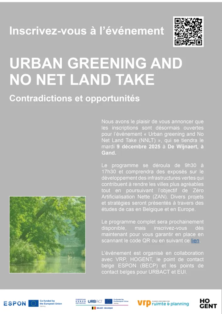 Urban Greening and NNLT - Invitation FR