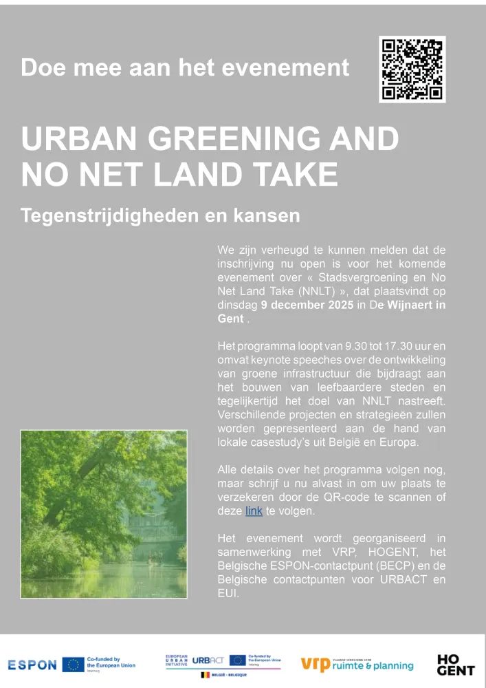 Urban Greening & NNLT - Invitation NL